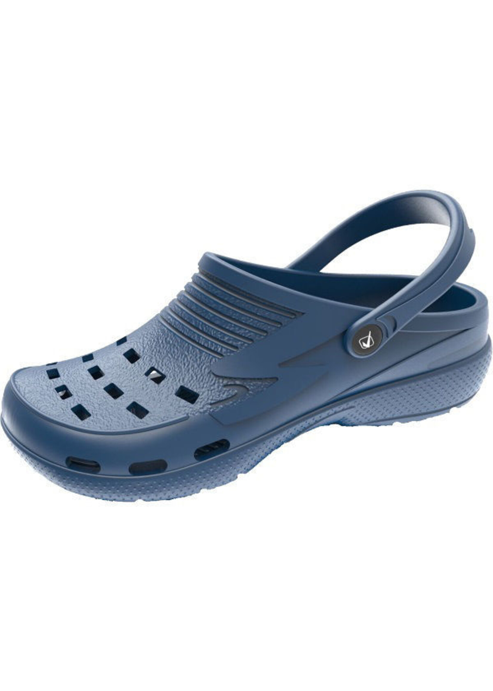 MM EVA clog, met hakbandje blauw mt. 24 t/m 47.