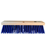 Eurotool Stalbezem PVC blauw, zichtbare vezellengte 110mm, 45cm FSC
