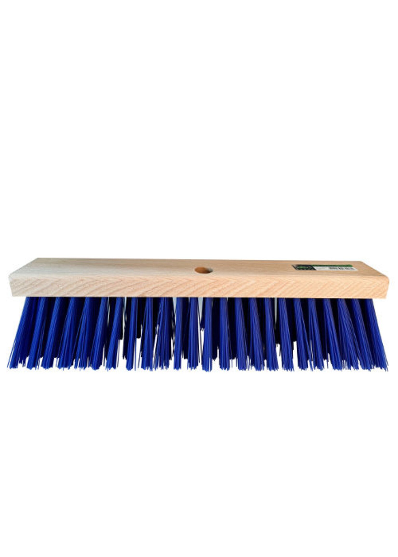 Eurotool Stalbezem PVC blauw, zichtbare vezellengte 110mm, 45cm FSC