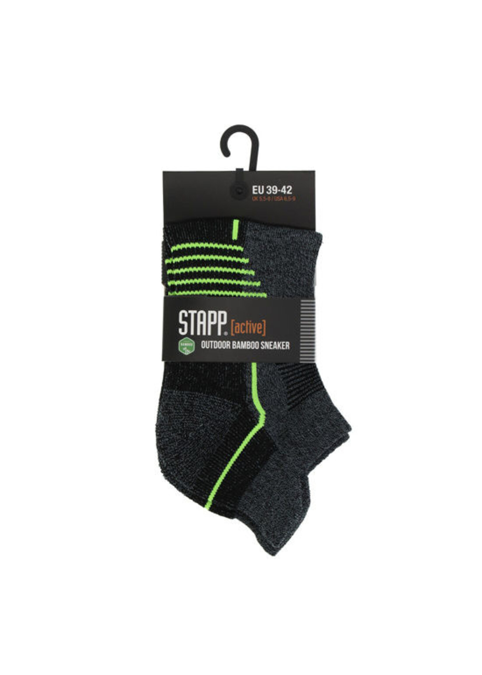 Stapp Sok Stapp Active Outdoor Bamboo Sneaker, Grijs