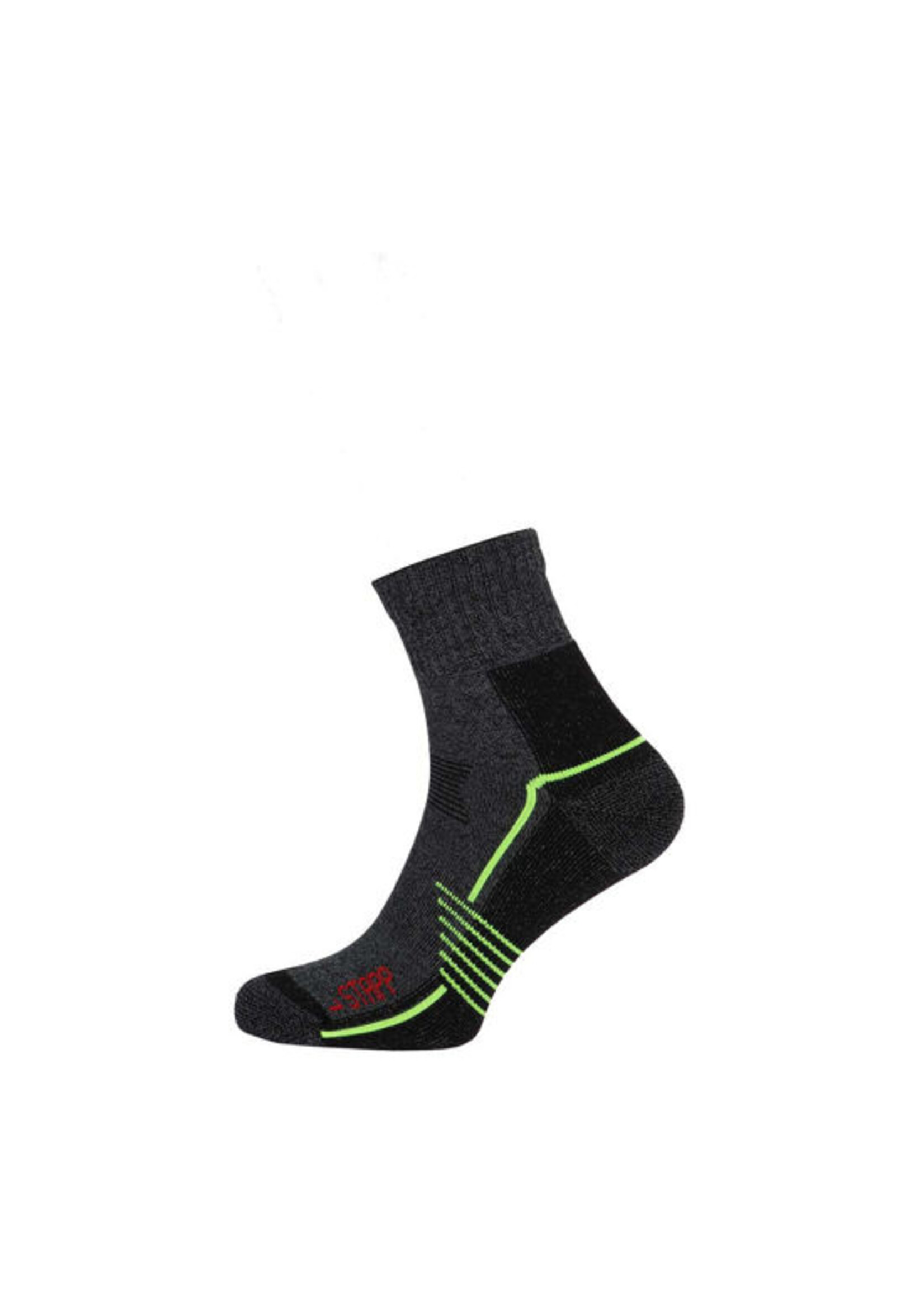 Stapp Sok Stapp Active Outdoor Bamboo Quarter, Grijs