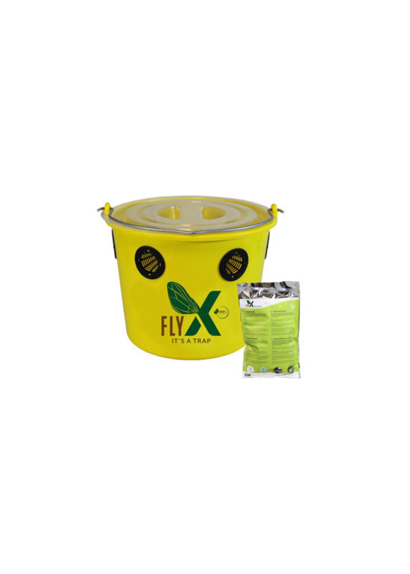 Kerbl Vliegenemmer FlyX 12L compleet incl. lokstof