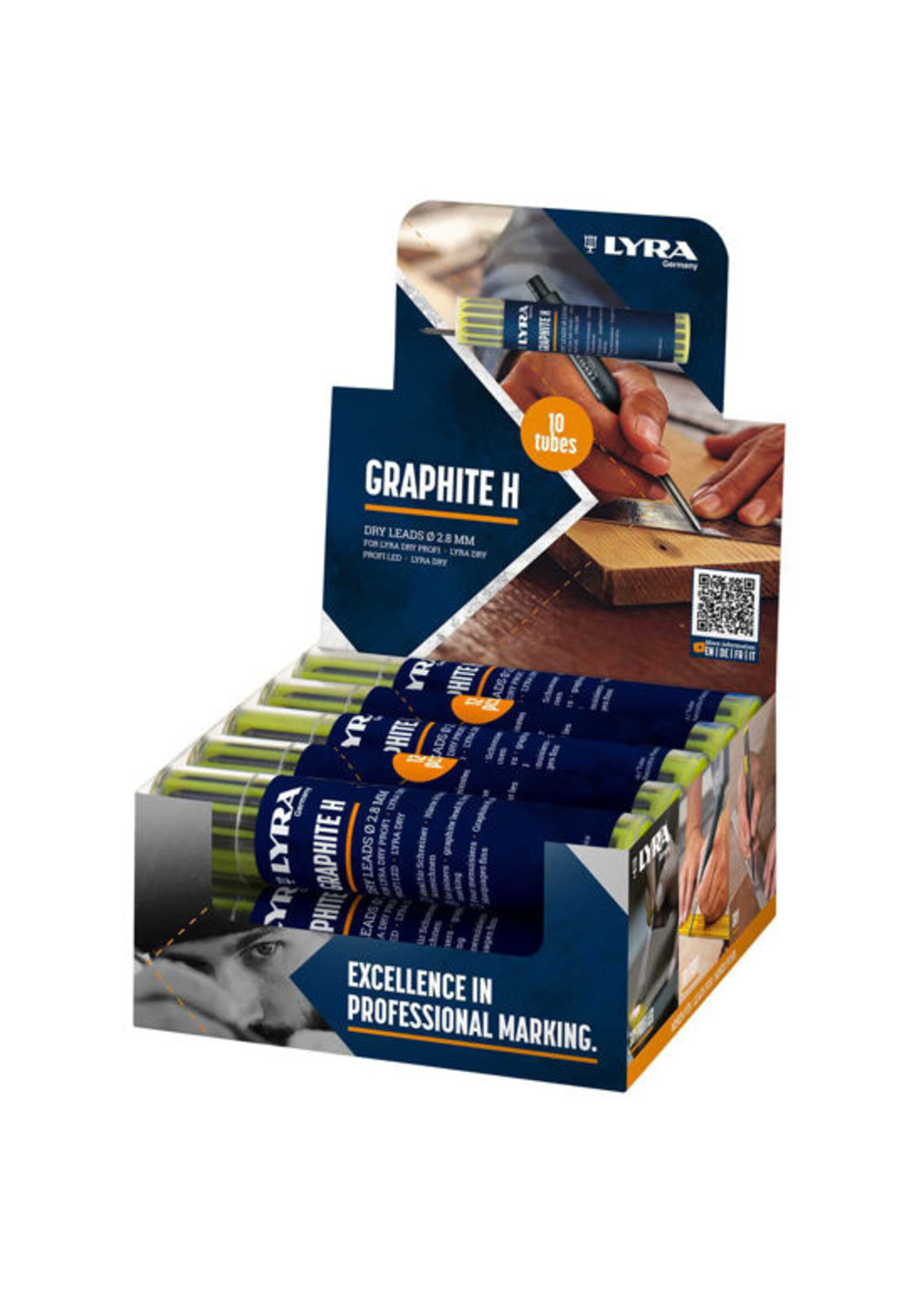 Lyra LYRA Dry Profi Markeerpotlood navulbaar