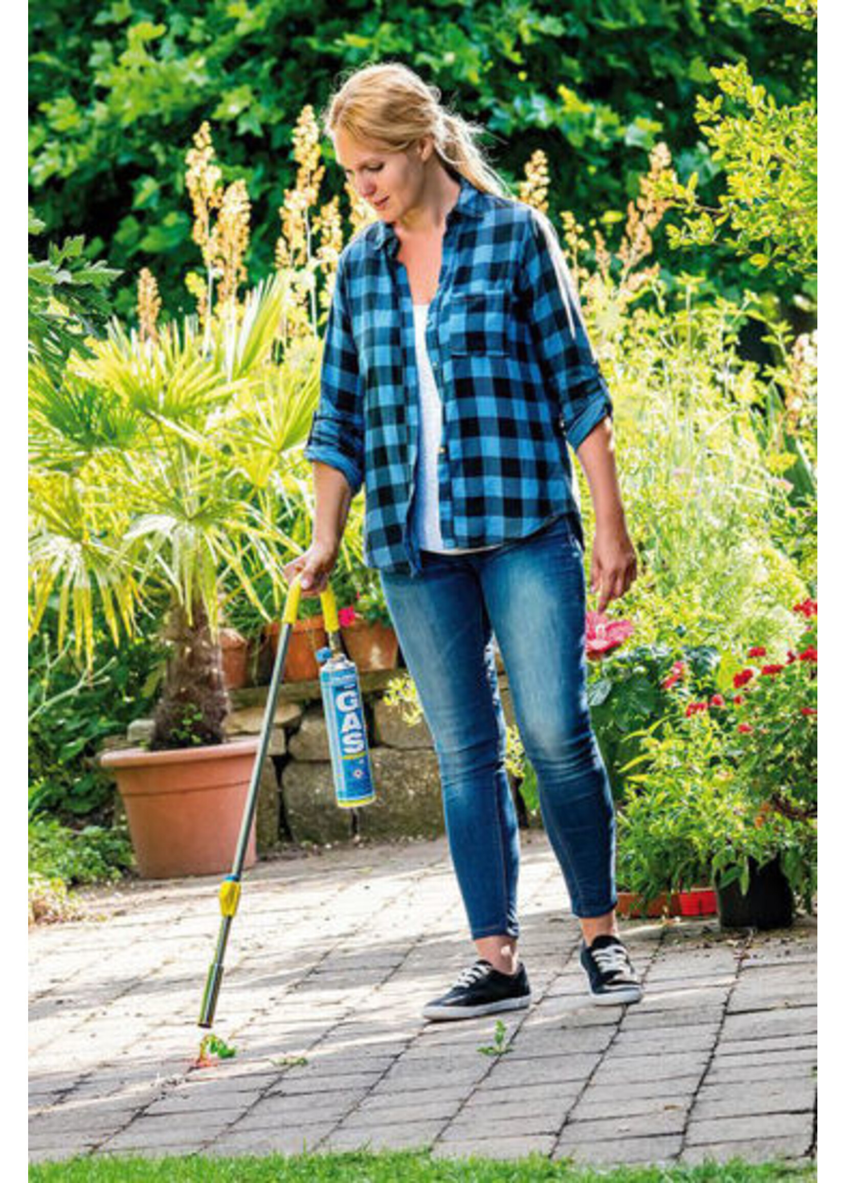 Gloria Tuingereedschap en Onderdelen Onkruidbrander Gloria Thermoflamm bio Classic met gasbus