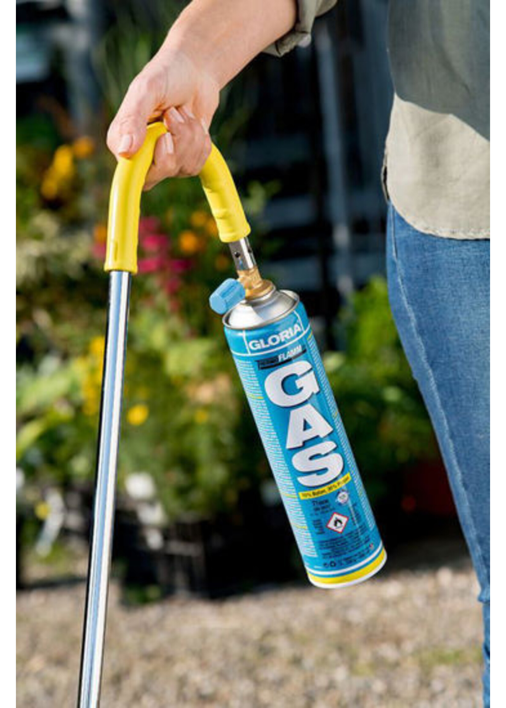 Gloria Tuingereedschap en Onderdelen Onkruidbrander Gloria Thermoflamm bio Classic met gasbus