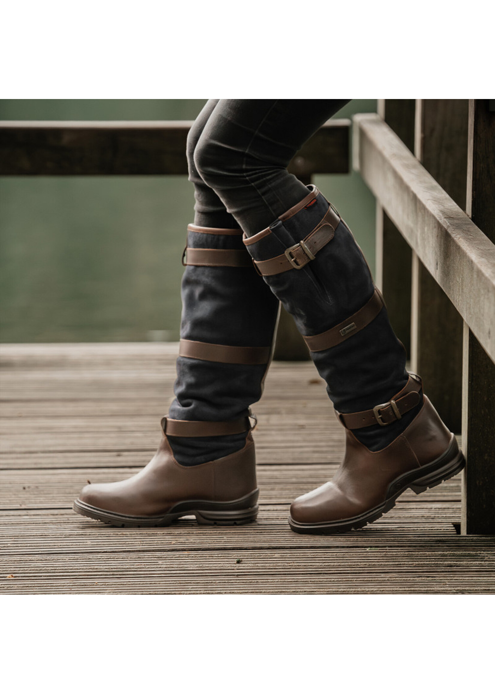 Horka Horka Outdoor Laars Highlander blauw lang mt. 36 t/m 46