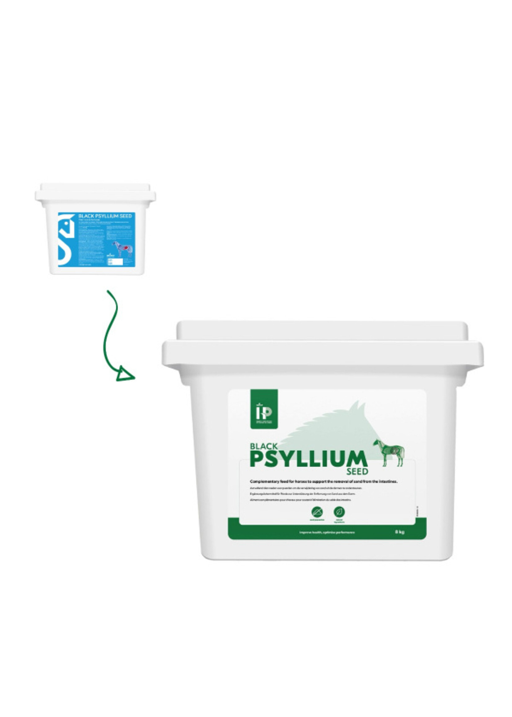 HPVetsupport HP Black Psyllium Seed