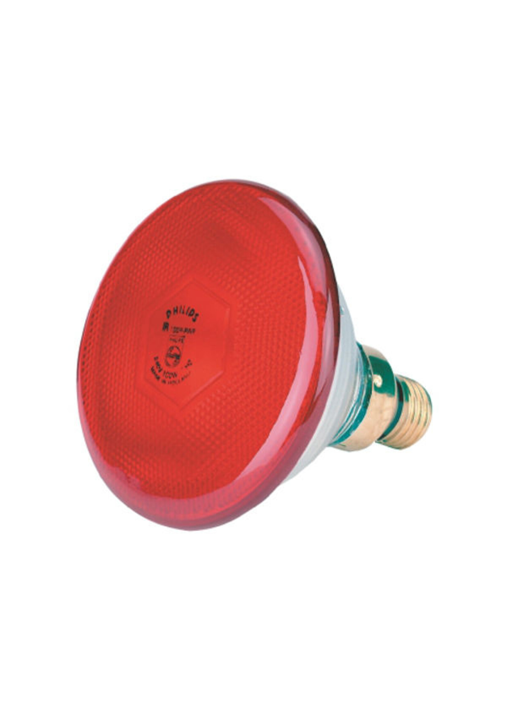 Philips Warmtelamp 175w. rood