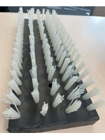 Kerbl Kalverborstel nylon WIT 4cm (45x15cm)