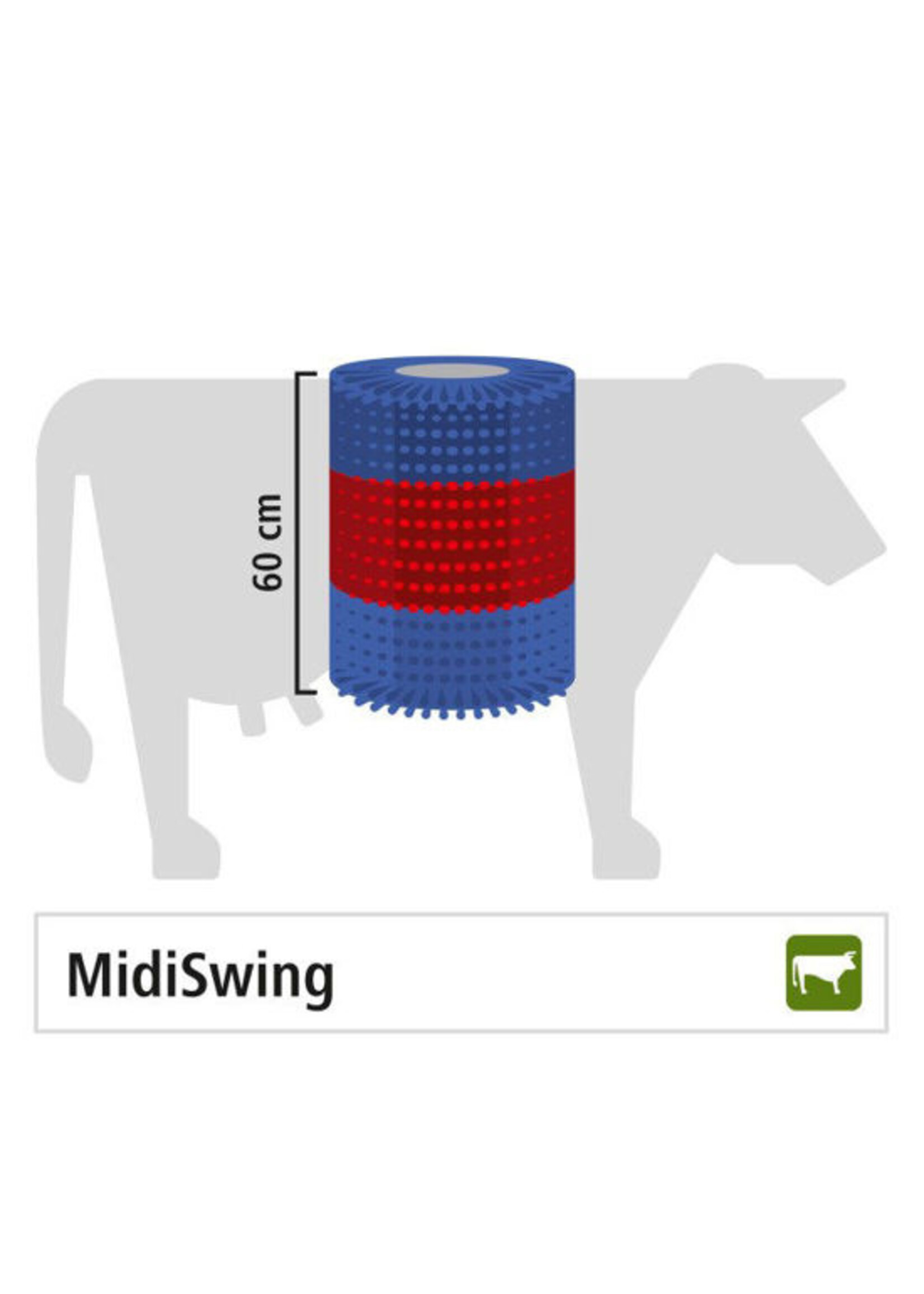 Kerbl HappyCow koeborstel MidiSwing