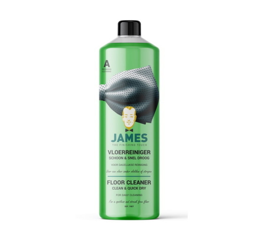 James vloerreiniger schoon & snel droog ( flacon A ) 1L