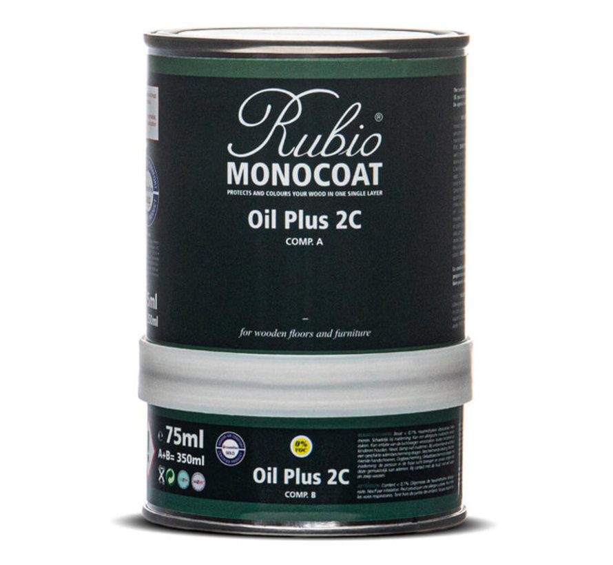 RUBIO MONOCOAT Oil Plus 2C Castle Brown 350ml