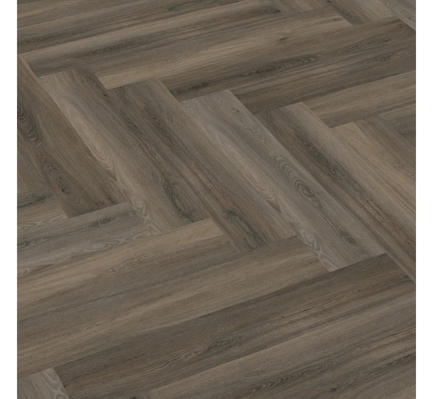 Floorlife pvc Yup Herringbone dark grey