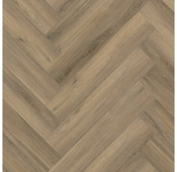 Floorlife vloeren Floorlife pvc Yup Herringbone light brown