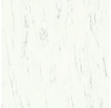 Quick Step vloeren - Gegarandeerd laagste prijs! Quick-Step Ambient Click Plus Carrara Marmer Wit AMCP40136