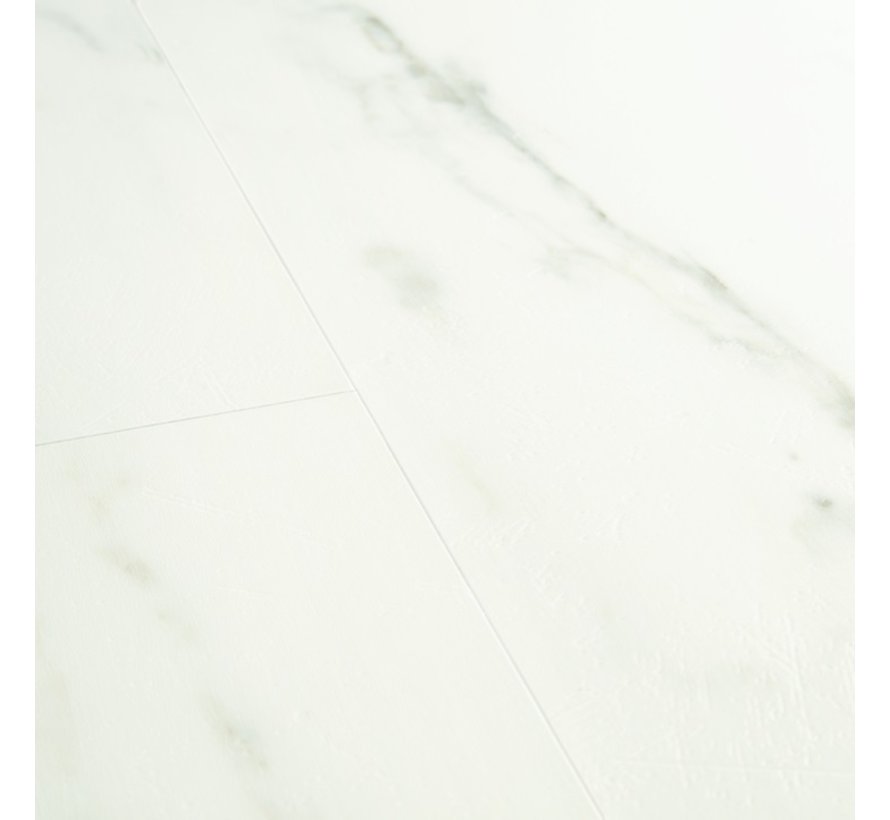 Quick-Step Ambient Click Plus Carrara Marmer Wit AMCP40136