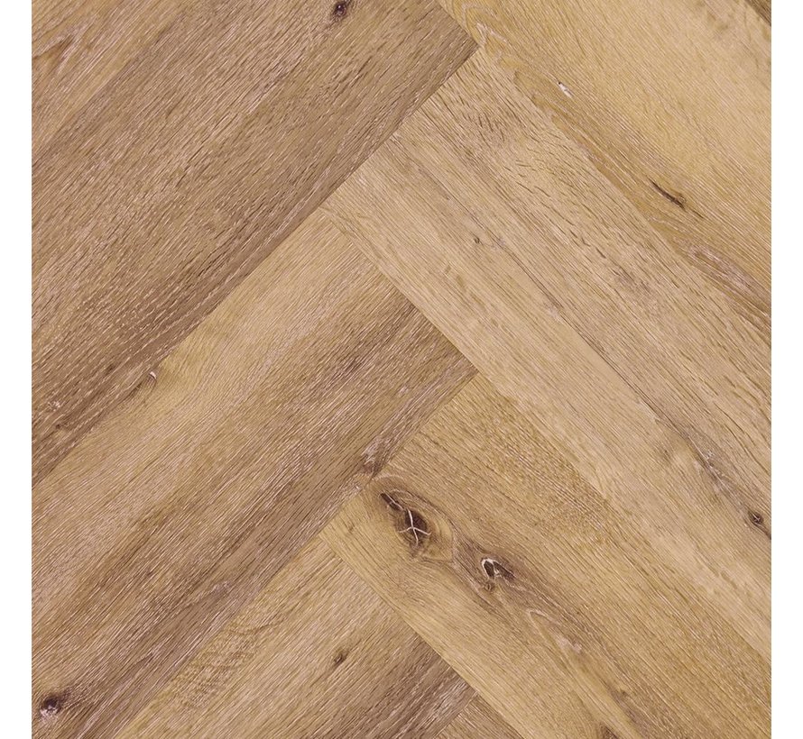 Floorlife Yup Herringbone dryback dark oak