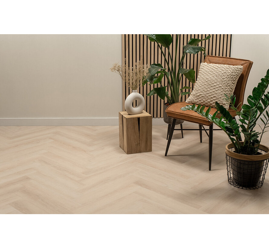 Floer Visgraat Crème Eiken FLR-3516