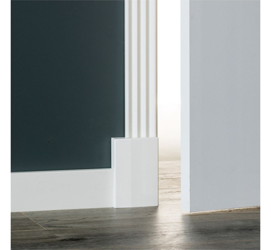 MDF Klassieke architraaf 70x15 wit voorg. RAL 9010