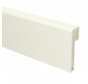 MDF Renovatieplint Klassiek 85x22 RAL 9010+uitsp.