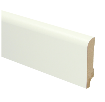 Sfeer Plinten MDF Koloniale plint 70x15 wit voorgelakt RAL 9010