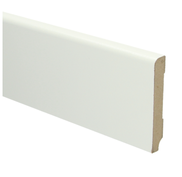 MDF Koloniale plint 90x15 wit voorgelakt RAL 9010