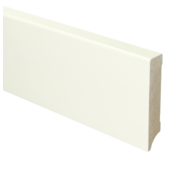 Sfeer Plinten MDF Moderne plint 90x18 wit voorgelakt RAL 9010