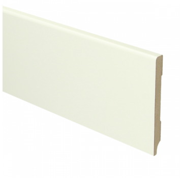 Sfeer Plinten MDF Moderne plint 90x9 wit voorgelakt RAL 9010