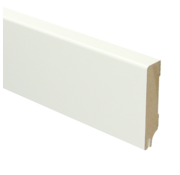 Sfeer Plinten MDF Moderne plint 70x15 RAL 9010 + uitsparing