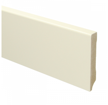 Sfeer Plinten MDF Moderne plint 90x15 voorgelakt RAL 9001