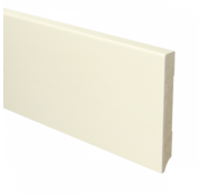 Sfeer Plinten MDF Moderne plint 120x15 voorgelakt RAL 9001