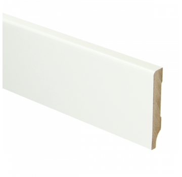 Sfeer Plinten MDF Moderne plint 55x9 voorgelakt RAL 9016