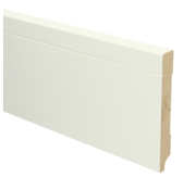 Sfeer Plinten MDF Tijdloze plint 120x15 wit voorgelakt RAL 9010