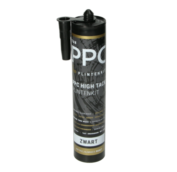 PPC PPC High Tack Plintenkit - zwart RAL 9005 290 ml