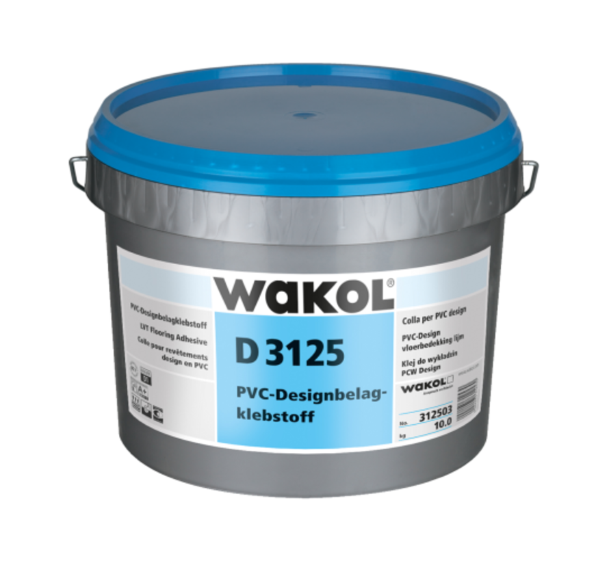Wakol D 3125 PVC-Dispersielijm 10 kg