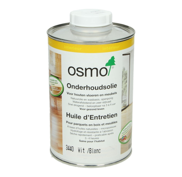 Osmo OSMO Onderhoudsolie Wit transparant 3440 1 L