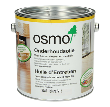 Osmo OSMO Onderhoudsolie Wit transparant 3440 2,5 L