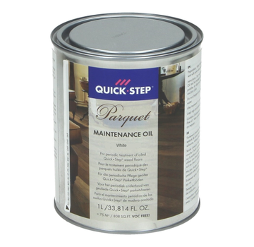 Quick Step vloeren - Gegarandeerd laagste prijs! QST Maintenance Oil wit voor parket 1 L