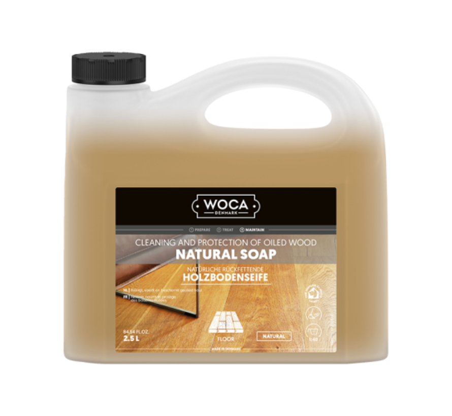 WOCA Zeep Naturel 2,5 L