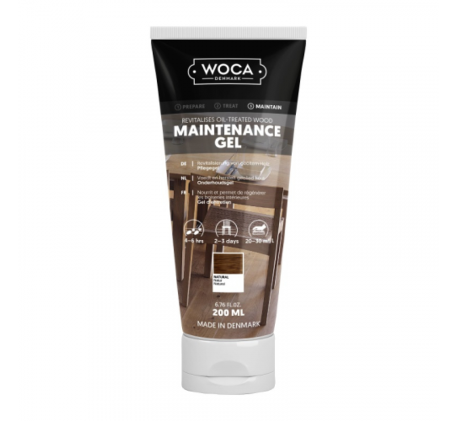 WOCA onderhoudsgel naturel 0,2 L