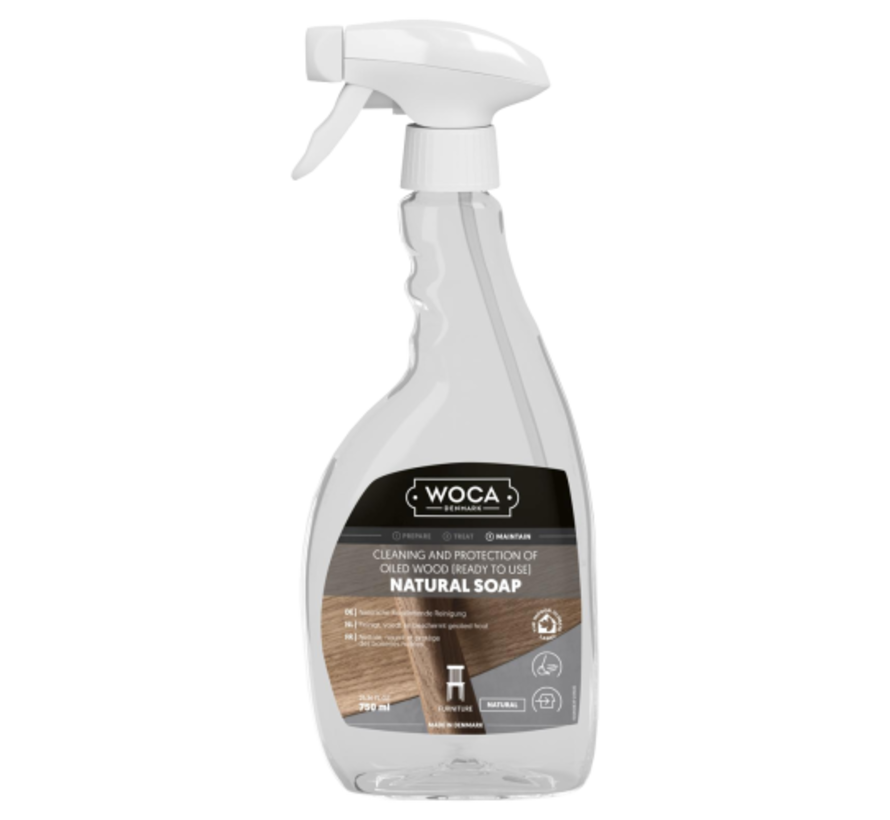 WOCA Zeep Naturel Spray 0,75 L