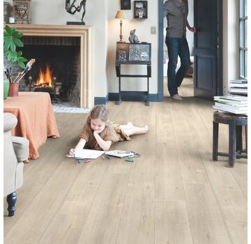 Quick Step vloeren - Gegarandeerd laagste prijs! Quick-Step Impressive Ultra IMU1857 Beige eik met zaagsneden