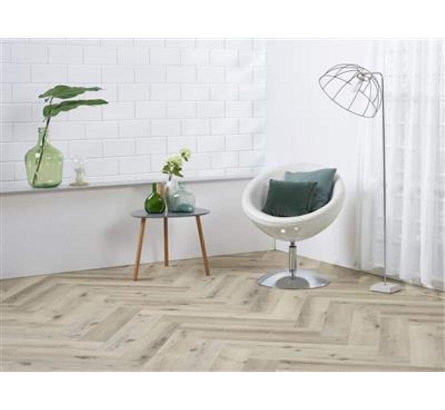 Floorlife pvc Yup Herringbone light oak