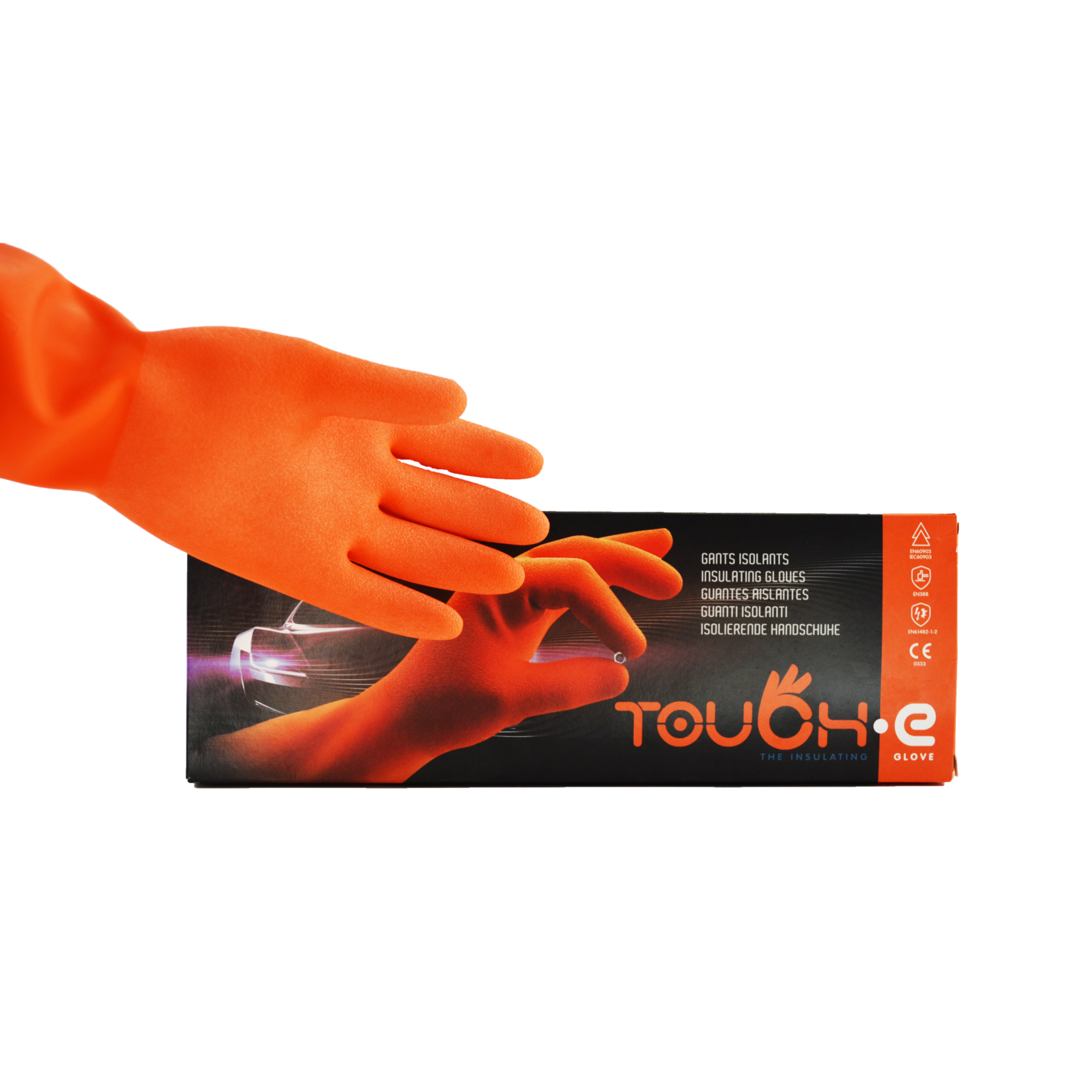 Secure Car Elec  Gants isolants Touch-E – Classe 0 (1000 V)