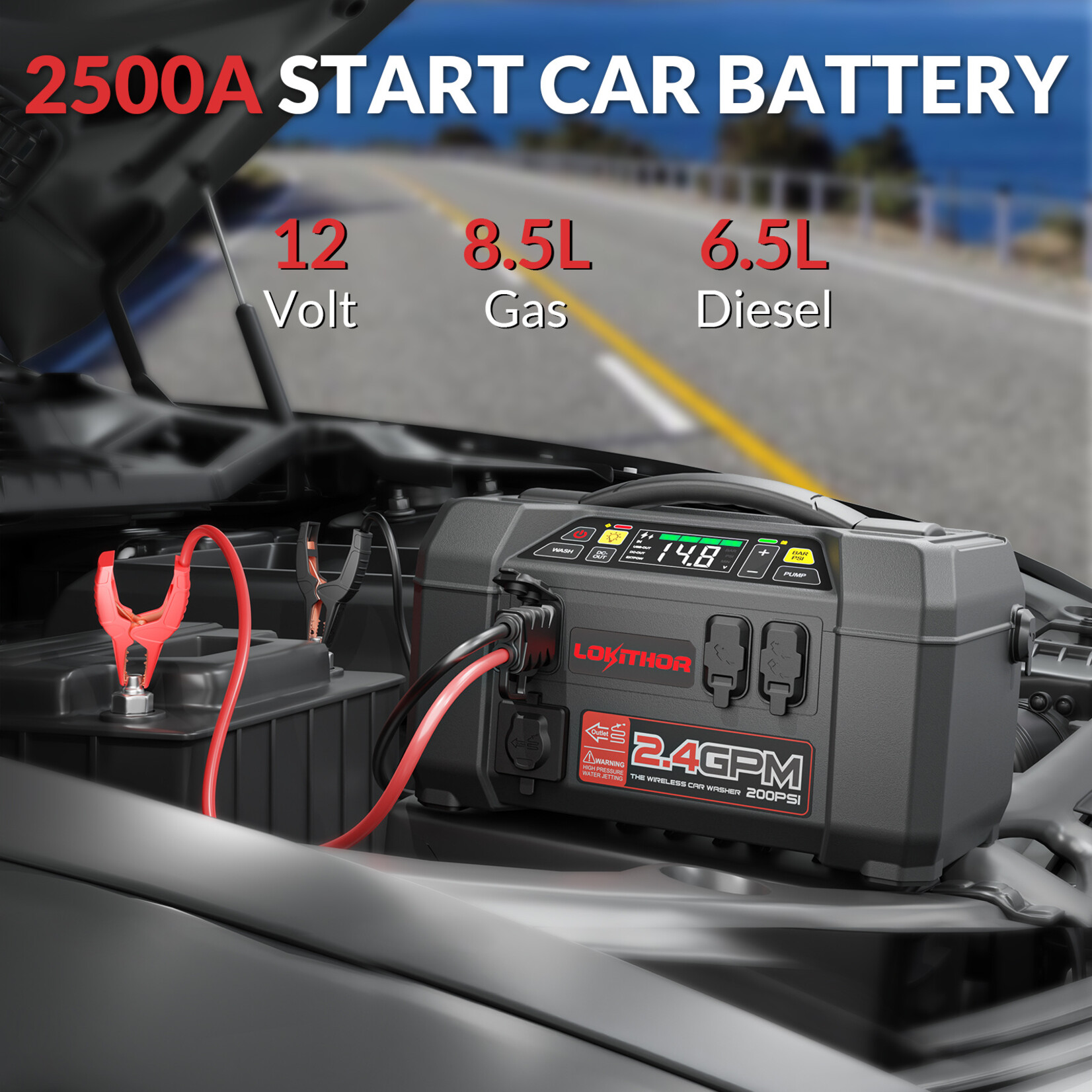 Lokithor Lokithor AW401 Lithium 2500A DEMO UNIT