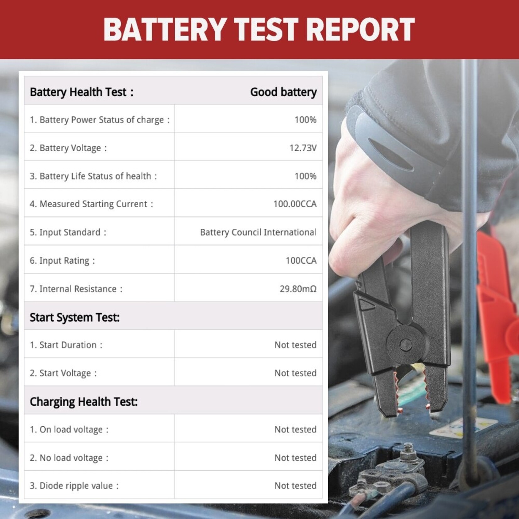 Launch Launch BST360 Car Bluetooth Battery Tester