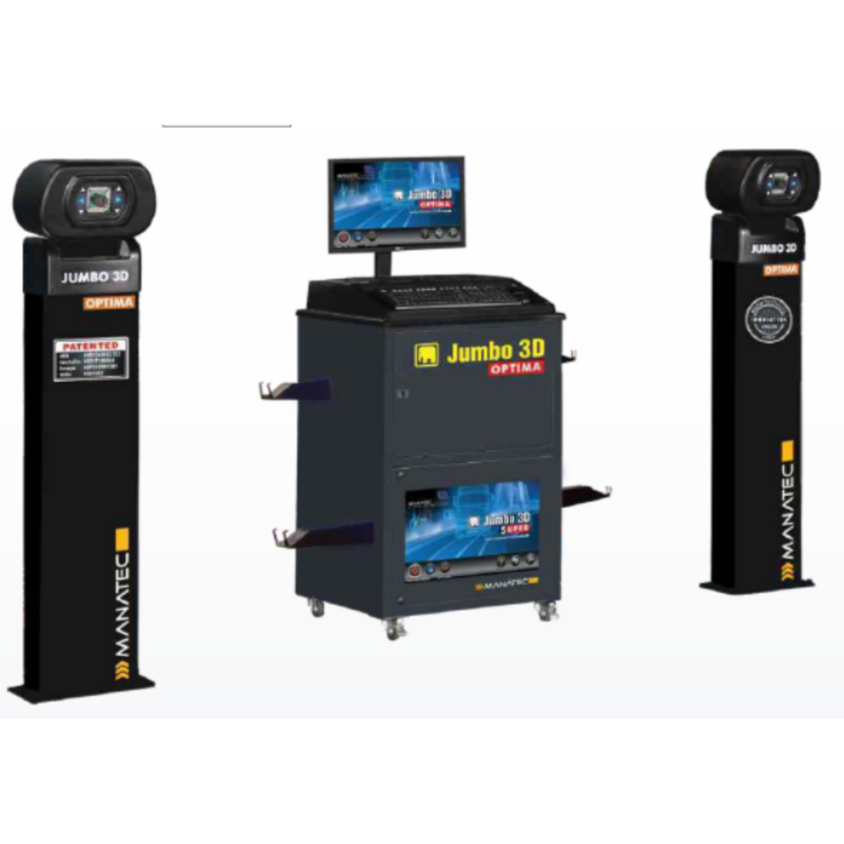 Manatec MANATEC JUMBO 3D – DEMO UNIT Wieluitlijner voor vrachtwagens, trailers en bussen