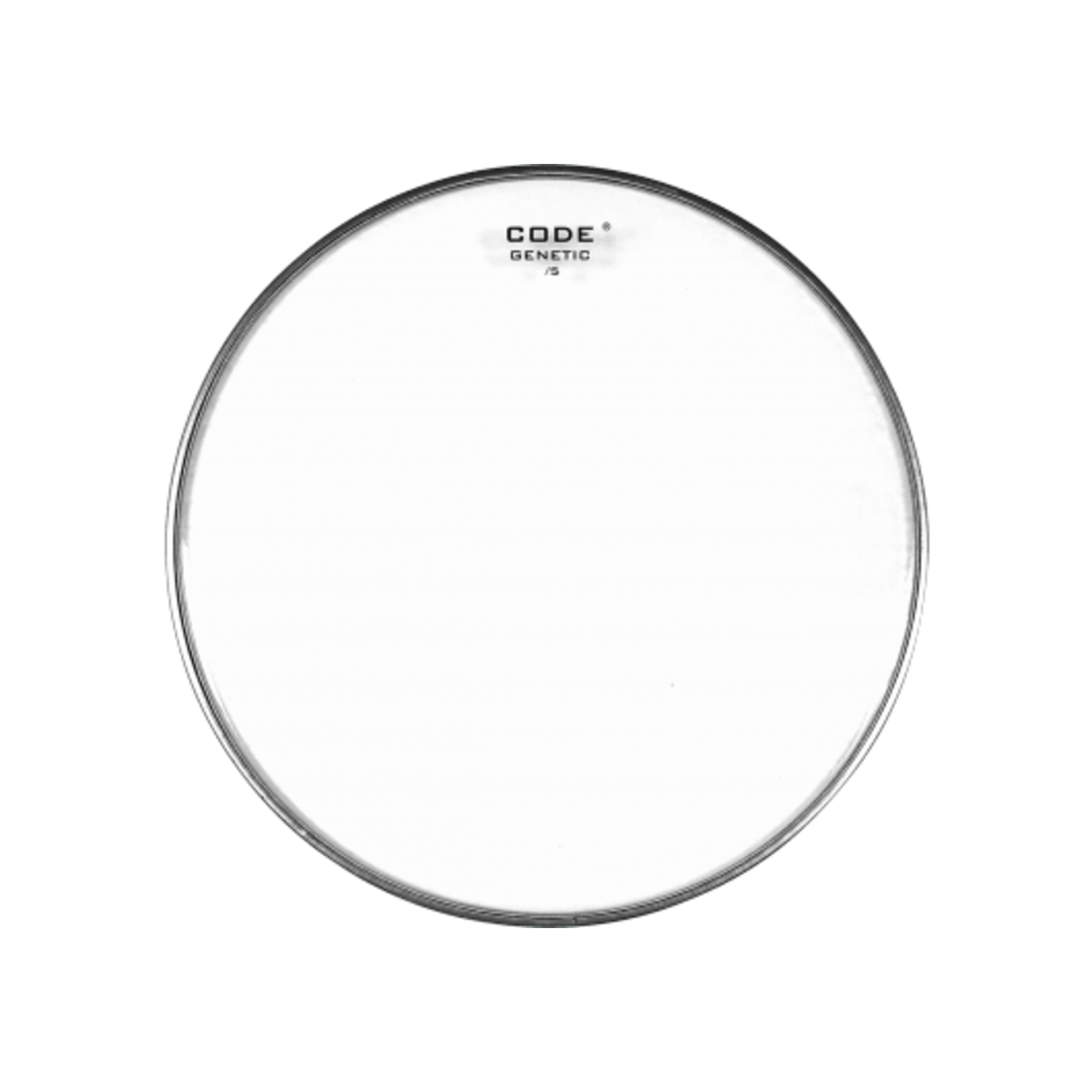Code CODE DRUMHEADS 14“; clear snare side drum head, Genetic series
