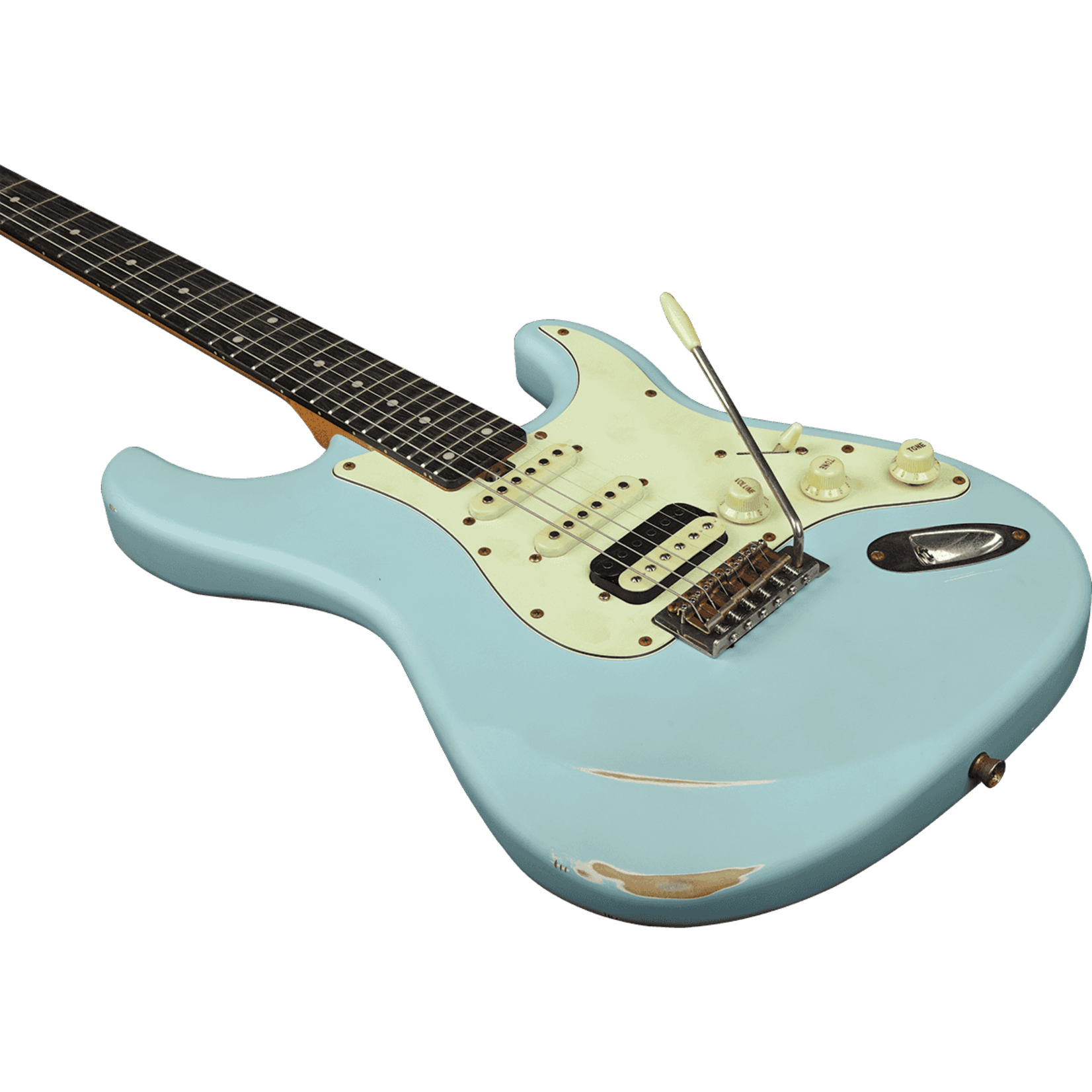 Eko Eko Aire Strat Relic Daphne Blue