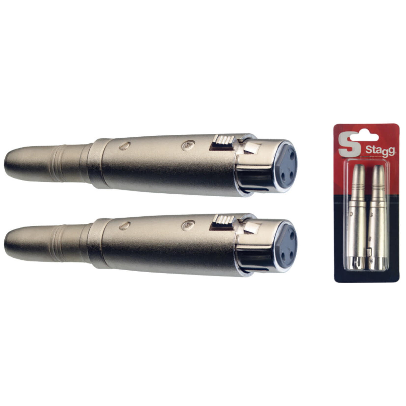 Stagg Stagg Adapter XLR Female - Jack Female (2 st.)